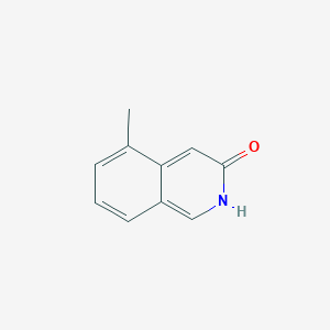 molecular formula C10H9NO B11920455 5-Methylisoquinolin-3-ol 