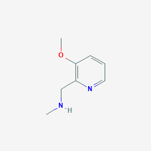 molecular formula C8H12N2O B11920520 1-(3-Methoxypyridin-2-yl)-N-methylmethanamine 