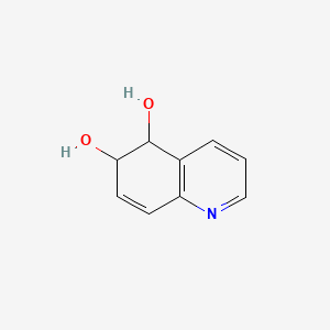 molecular formula C9H9NO2 B11920561 5,6-Dihydroquinoline-5,6-diol CAS No. 87707-12-8