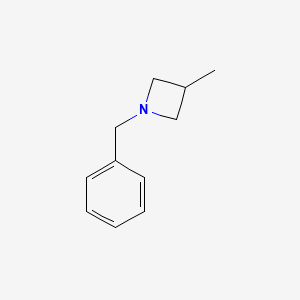 molecular formula C11H15N B11920687 1-Benzyl-3-methylazetidine CAS No. 55702-31-3