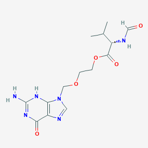 molecular formula C14H20N6O5 B119207 N-Formyl Valacyclovir CAS No. 847670-62-6