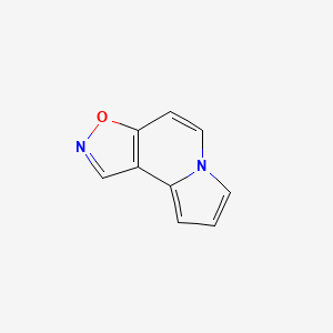 molecular formula C9H6N2O B11920747 [1,2]Oxazolo[5,4-G]indolizine CAS No. 218961-58-1