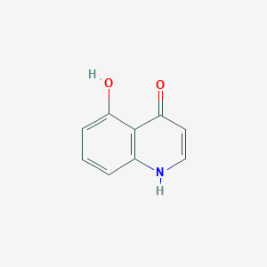 molecular formula C9H7NO2 B11920800 Quinoline-4,5-diol 