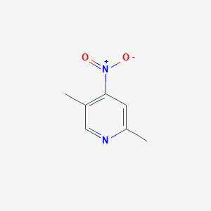 molecular formula C7H8N2O2 B11921087 2,5-Dimethyl-4-nitropyridine CAS No. 22282-82-2