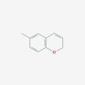 molecular formula C10H10O B11921110 6-Methyl-2H-chromene CAS No. 18385-83-6