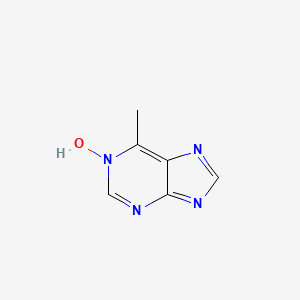 molecular formula C6H6N4O B11921112 6-Methyl-1H-purin-1-ol CAS No. 28199-56-6