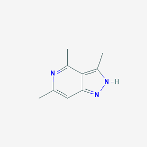 molecular formula C9H11N3 B11921146 3,4,6-Trimethyl-1H-pyrazolo[4,3-c]pyridine 