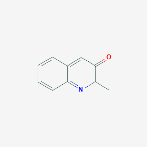 molecular formula C10H9NO B11921229 2-Methylquinolin-3(2H)-one 