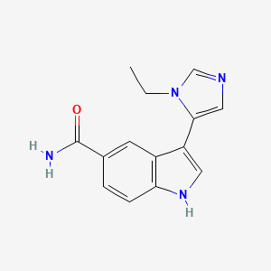 molecular formula C14H14N4O B1192130 AH-494 