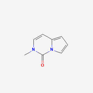 molecular formula C8H8N2O B11921400 2-Methylpyrrolo[1,2-c]pyrimidin-1(2H)-one CAS No. 223432-97-1