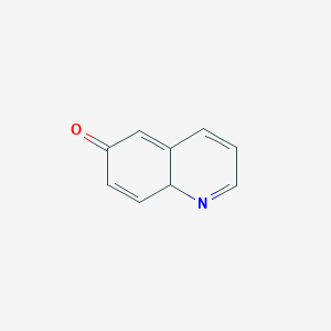 molecular formula C9H7NO B11921423 Quinolin-6(8aH)-one CAS No. 344796-83-4