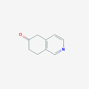 molecular formula C9H9NO B11921456 7,8-Dihydroisoquinolin-6(5H)-one 