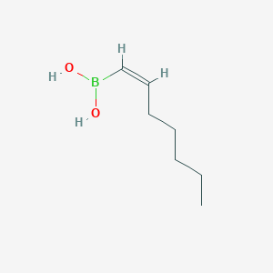 molecular formula C7H15BO2 B11921681 (Z)-Hept-1-en-1-ylboronic acid 