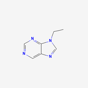 molecular formula C7H8N4 B11921691 9-Ethyl-9h-purine CAS No. 5427-23-6