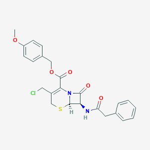 4-Methoxybenzyl 3-chloromethyl-7-(2-phenylacetamido)-3-cephem-4-carboxylate