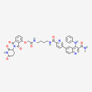 molecular formula C42H38N8O8 B1192181 aTAG 2139 