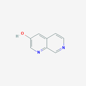 molecular formula C8H6N2O B11921838 3-Hydroxy-1,7-naphthyridine CAS No. 67967-09-3