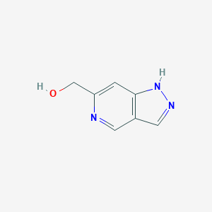 molecular formula C7H7N3O B11921881 (1H-Pyrazolo[4,3-c]pyridin-6-yl)methanol 