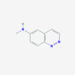 molecular formula C9H9N3 B11921889 N-Methylcinnolin-6-amine 