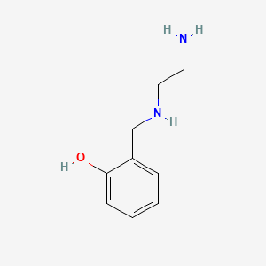 molecular formula C9H14N2O B1192192 (((2-Aminoethyl)amino)methyl)phenol CAS No. 94-28-3