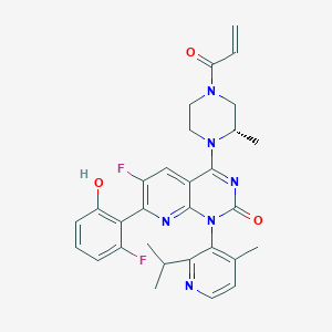 molecular formula C30H30F2N6O3 B1192195 Sotorasib CAS No. 2296729-00-3