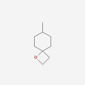 molecular formula C9H16O B11921960 7-Methyl-1-oxaspiro[3.5]nonane CAS No. 87597-08-8