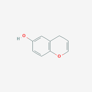 molecular formula C9H8O2 B11922005 4H-1-Benzopyran-6-ol CAS No. 102231-36-7