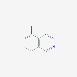 molecular formula C10H11N B11922054 5-Methyl-7,8-dihydroisoquinoline CAS No. 60499-06-1