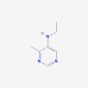 molecular formula C7H11N3 B11922080 N-ethyl-4-methylpyrimidin-5-amine 