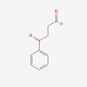 molecular formula C10H10O2 B11922086 4-Oxo-4-phenylbutanal 