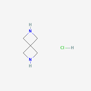 molecular formula C5H11ClN2 B11922090 2,6-Diazaspiro[3.3]heptane hydrochloride 