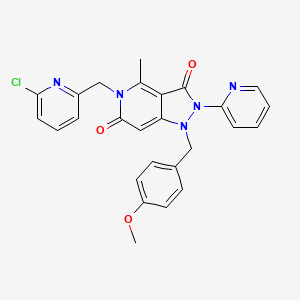 molecular formula C26H22ClN5O3 B1192212 AVG-233 