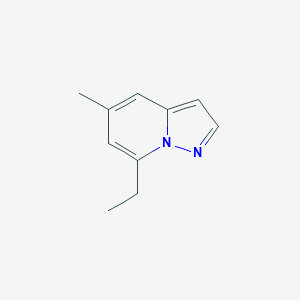 molecular formula C10H12N2 B11922130 7-Ethyl-5-methylpyrazolo[1,5-a]pyridine 