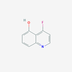 molecular formula C9H6FNO B11922153 4-Fluoro-5-hydroxyquinoline 