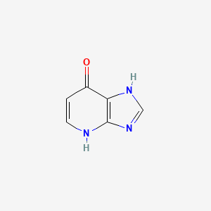 molecular formula C6H5N3O B11922182 3H-Imidazo[4,5-B]pyridin-7-OL 