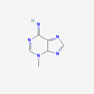 molecular formula C6H7N5 B11922194 3-Methyl-3H-purin-6(4H)-imine 