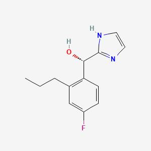 molecular formula C13H15FN2O B1192224 AZ8838 