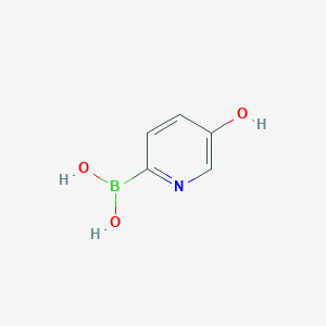 molecular formula C5H6BNO3 B11922251 (5-Hydroxypyridin-2-yl)boronic acid 