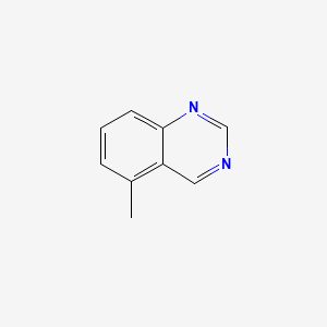 molecular formula C9H8N2 B11922272 5-Methylquinazoline CAS No. 7556-89-0