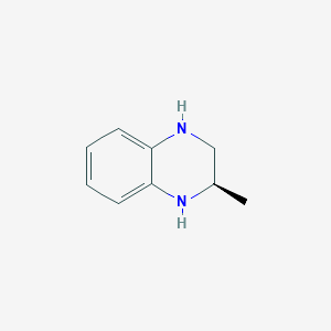 molecular formula C9H12N2 B11922302 (R)-2-Methyl-1,2,3,4-tetrahydroquinoxaline 