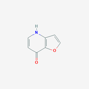 molecular formula C7H5NO2 B11922381 Furo[3,2-b]pyridin-7-ol 