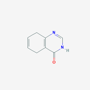molecular formula C8H8N2O B11922436 5,8-Dihydroquinazolin-4(1H)-one CAS No. 99966-39-9