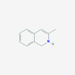 molecular formula C10H11N B11922443 3-Methyl-1,2-dihydroisoquinoline 
