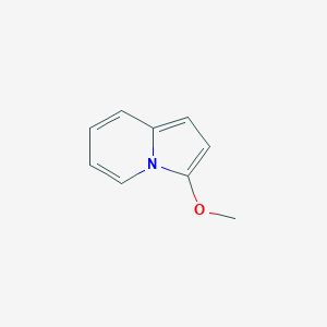 molecular formula C9H9NO B11922444 3-Methoxyindolizine CAS No. 195615-16-8