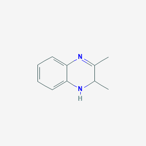 molecular formula C10H12N2 B11922506 2,3-Dimethyl-1,2-dihydroquinoxaline 