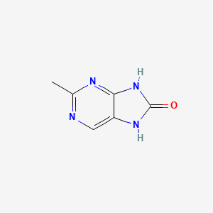 molecular formula C6H6N4O B11922642 2-methyl-7H-purin-8-ol 
