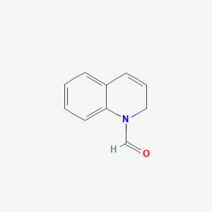 molecular formula C10H9NO B11922735 Quinoline-1(2H)-carbaldehyde CAS No. 61561-70-4
