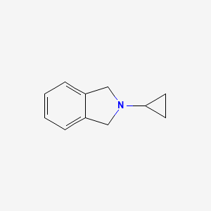 molecular formula C11H13N B11922742 2-Cyclopropylisoindoline 