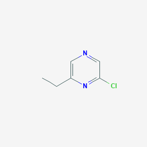 molecular formula C6H7ClN2 B11922784 2-Chloro-6-ethylpyrazine 