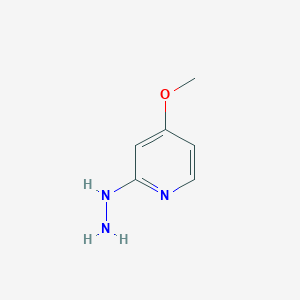 molecular formula C6H9N3O B11922870 2-Hydrazinyl-4-methoxypyridine 